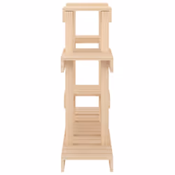 vidaXL Solid Wood Pine Plant Stand Planter Holder Shelf Multi Colours/Sizes - Brown - Additional view 5