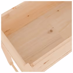 vidaXL Solid Wood Pine Planter Wooden Raised Bed Flower Box Multi Colours - Brown - Additional view 6