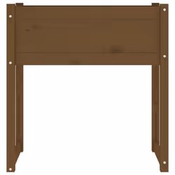 vidaXL Solid Wood Pine Planter Wooden Raised Bed Flower Box Multi Colours - Honey brown - Additional view 4