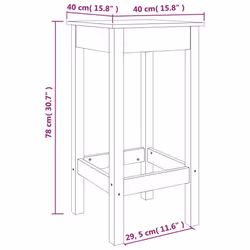 VidaXL 822137 restaurant/dining chair - Additional view 6