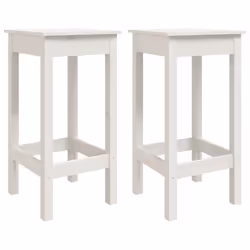 VidaXL 822138, Pinewood, 400 mm, 400 mm, 780 mm, 2 pc(s), White