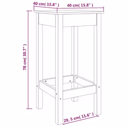 VidaXL 822141 restaurant/dining chair - Additional view 6