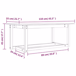 VidaXL 822167 coffee/side/end table - Additional view 8