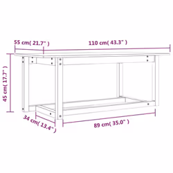 VidaXL 822168 coffee/side/end table