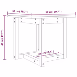VidaXL 822176 coffee/side/end table - Additional view 6