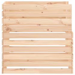 vidaXL Solid Wood Pine Composter Multi Colours 100x100x102 cm/80x80x78 cm - Brown, 80 x 80 x 78 cm - Additional view 5