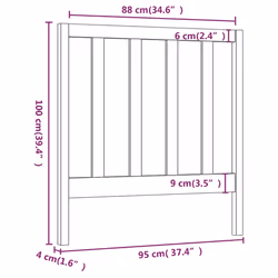 VidaXL 822237 headboard/footboard - Additional view 6