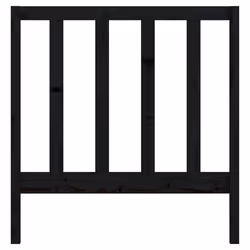 VidaXL 822241 headboard/footboard Black - Additional view 4