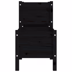 vidaXL Solid Wood Pine Planter Multi Colours 178.5x44x75 cm/245.5x44x75 cm - Black, 178.5 x 44 x 75 cm - Additional view 4