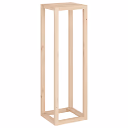 vidaXL Plant Stand Set 3 Piece Garden Holder Flower Stand Solid Wood Pine - Brown - Additional view 6