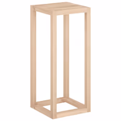 vidaXL Plant Stand Set 3 Piece Garden Holder Flower Stand Solid Wood Pine - Brown - Additional view 7