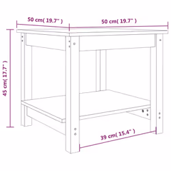 VidaXL 822281 coffee/side/end table - Additional view 7