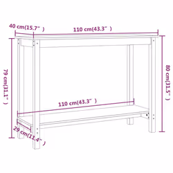 VidaXL 822283 coffee/side/end table - Additional view 8