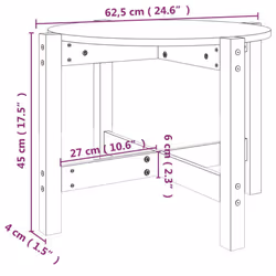 VidaXL 822303 coffee/side/end table