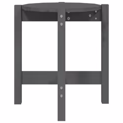 vidaXL Solid Wood Pine Coffee Table Multi Colours Ã 52.5x45 cm/Ã 62.5x45 cm - grey, Ã? 42.5 x 45 cm - Additional view 5