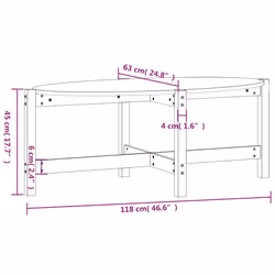 VidaXL 822320 coffee/side/end table - Additional view 8