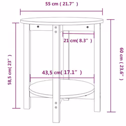 VidaXL 822356 coffee/side/end table - Additional view 7