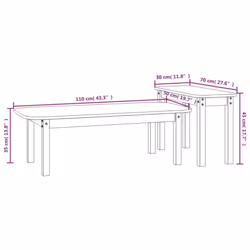 VidaXL 822366 coffee/side/end table