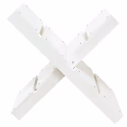 vidaXL Solid Wood Pine Log Holder Rack Lumber Storage Carrier Multi Colours - White - Additional view 4