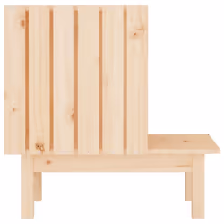 vidaXL Solid Wood Pine Cat House 60x36x60 cm Wooden Pet Cabin Cat Cage Kennel - Additional view 5