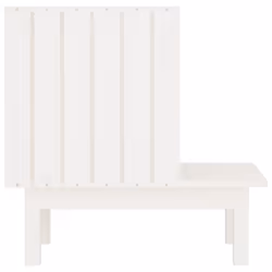 vidaXL Solid Wood Pine Cat House Wooden Pet Cabin Cat Kennel Multi Colours - white - Additional view 4
