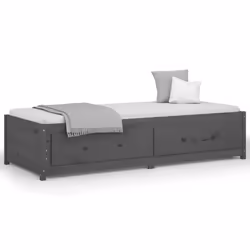 VidaXL 821596, Sofa bed, Grey, Pinewood, 1955 mm, 955 mm, 440 mm