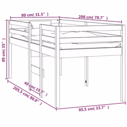 VidaXL 821609 bed - Additional view 8