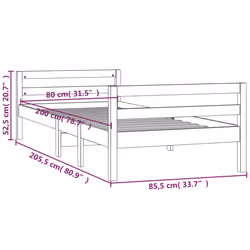 VidaXL 821630 bed frame - Additional view 8