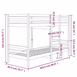 VidaXL 3139835 bed - Additional view 8
