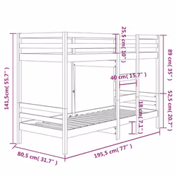 VidaXL 3139845 bed - Additional view 8