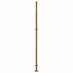 vidaXL Garden Gate Driveway Gate Fence Gate Fence Corten Steel Tree Design - 105 x 205 cm - Additional view 4