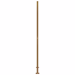 vidaXL Garden Gate Driveway Gate Fence Gate Fence Corten Steel Square Design - 105 x 180 cm - Additional view 5