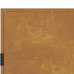 vidaXL Garden Gate Patio Outdoor Driveway Gate Fence Gate Fence Corten Steel - 105 x 180 cm - Additional view 7