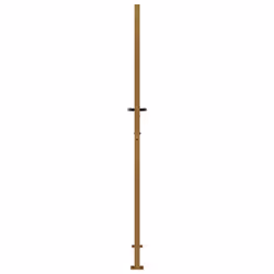 vidaXL Garden Gate Patio Outdoor Driveway Gate Fence Gate Fence Corten Steel - 105 x 205 cm - Additional view 4