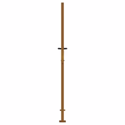 vidaXL Garden Gate Fence Gate Fence Panel 105x80 cm Corten Steel Tree Design - 105 x 205 cm - Additional view 4