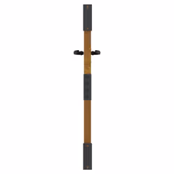 vidaXL Garden Gate Fence Gate Fence Panel 85x150 cm Corten Steel Grass Design - 85 x 100 cm - Additional view 4
