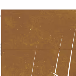 vidaXL Garden Gate Fence Gate Fence Panel 85x175 cm Corten Steel Grass Design - Additional view 7