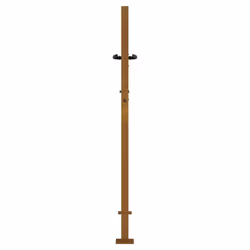 vidaXL Garden Gate Fence Gate Fence Panel 105x180 cm Corten Steel Grass Design - 105 x 130 cm - Additional view 4