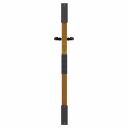 vidaXL Garden Gate Fence Gate Fence Panel 85x200 cm Corten Steel Bamboo Design - 85 x 75 cm