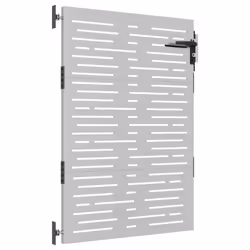 vidaXL Garden Gate Fence Gate Fence Panel 85x175 cm Corten Steel Square Design - 85 x 150 cm