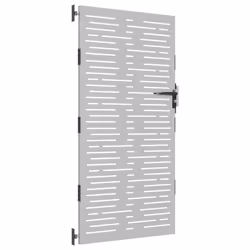 vidaXL Garden Gate Fence Gate Fence Panel 85x175 cm Corten Steel Square Design - 85 x 175 cm