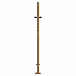 vidaXL Garden Gate Fence Gate Fencing 105x180 cm Corten Steel Square Design - 105 x 130 cm - Additional view 4