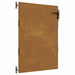 vidaXL Garden Gate Driveway Gate Fence Gate Fence Panel 85x100 cm Corten Steel - 85 x 125 cm