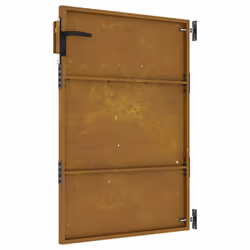 vidaXL Garden Gate Driveway Gate Fence Gate Fence Panel 85x100 cm Corten Steel - 85 x 125 cm - Additional view 5