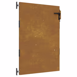 vidaXL Garden Gate Driveway Gate Fence Gate Fence Panel 85x100 cm Corten Steel - 85 x 150 cm