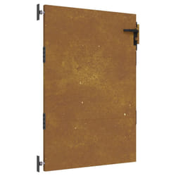 vidaXL Garden Gate Driveway Gate Fence Gate Fence Panel 85x100 cm Corten Steel - 85 x 150 cm