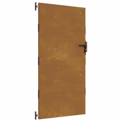 vidaXL Garden Gate Driveway Gate Fence Gate Fence Panel 85x100 cm Corten Steel - 85 x 175 cm - Additional view 9