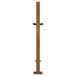 vidaXL Garden Gate Outdoor Driveway Gate Fence Gate Fence Panel Corten Steel - 105 x 80 cm - Additional view 4