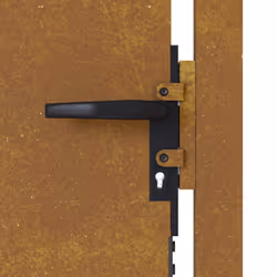 vidaXL Garden Gate Outdoor Driveway Gate Fence Gate Fence Panel Corten Steel - 105 x 80 cm - Additional view 6
