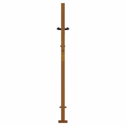 vidaXL Garden Gate Outdoor Driveway Gate Fence Gate Fence Panel Corten Steel - 105 x 155 cm - Additional view 4